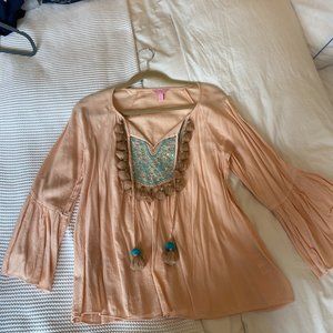 Lily Pulitzer Peach Top